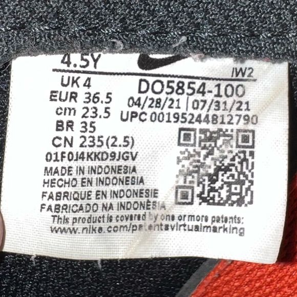 Nike Air Force 1 LV8 Go The Extra Smile 2021 4.5 Youth (6 Womens) - Picture 7 of 7